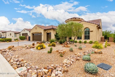 Step into refined desert living in this beautifully upgraded on Quail Creek Country Club  in Arizona - for sale on GolfHomes.com, golf home, golf lot