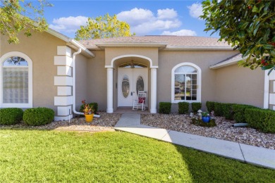 This stunning move-in ready home is located in the gated 55+ on Ocala Palms Golf and Country Club in Florida - for sale on GolfHomes.com, golf home, golf lot