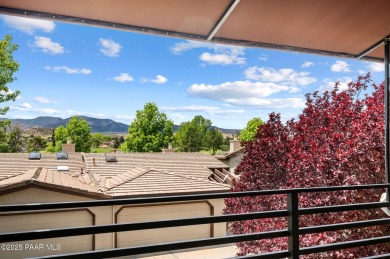 This charming 2 bedroom townhome has beautiful views of the on Prescott Golf and Country Club in Arizona - for sale on GolfHomes.com, golf home, golf lot
