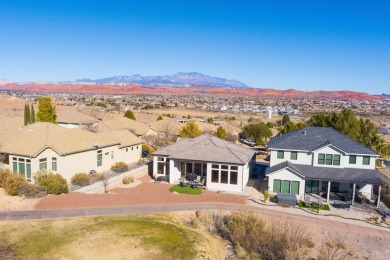 Stunning home on the Island Hole of Sunbrook Golf Course on Sunbrook Golf Course in Utah - for sale on GolfHomes.com, golf home, golf lot