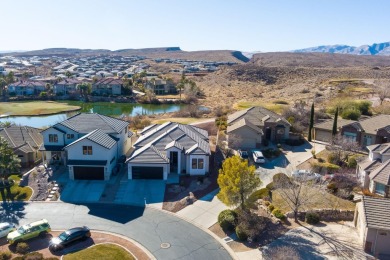 Stunning home on the Island Hole of Sunbrook Golf Course on Sunbrook Golf Course in Utah - for sale on GolfHomes.com, golf home, golf lot