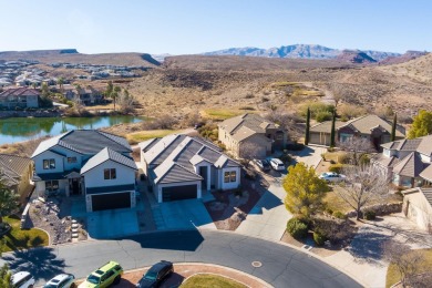 Stunning home on the Island Hole of Sunbrook Golf Course on Sunbrook Golf Course in Utah - for sale on GolfHomes.com, golf home, golf lot