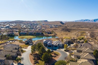 Stunning home on the Island Hole of Sunbrook Golf Course on Sunbrook Golf Course in Utah - for sale on GolfHomes.com, golf home, golf lot