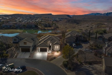 Stunning home on the Island Hole of Sunbrook Golf Course on Sunbrook Golf Course in Utah - for sale on GolfHomes.com, golf home, golf lot