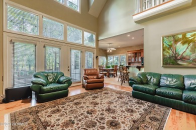 Discover luxury living in this exquisite 4-bedroom, 3-bath home on Ocean Ridge Plantation in North Carolina - for sale on GolfHomes.com, golf home, golf lot