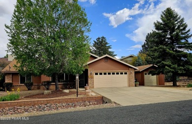 Charming  well taken care of 3 bdrm, 2ba home with fireplace and on Prescott Golf and Country Club in Arizona - for sale on GolfHomes.com, golf home, golf lot
