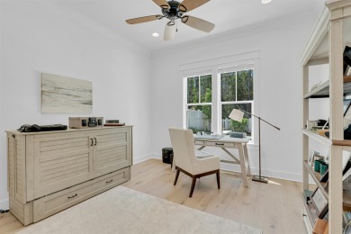 This elegant single-story Hawthorne plan by Huff Homes combines on Origins Golf Club in Florida - for sale on GolfHomes.com, golf home, golf lot