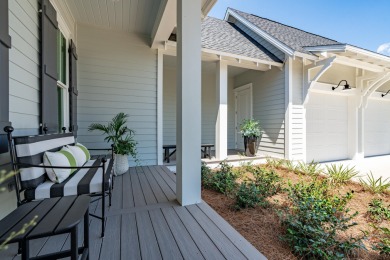 This elegant single-story Hawthorne plan by Huff Homes combines on Origins Golf Club in Florida - for sale on GolfHomes.com, golf home, golf lot