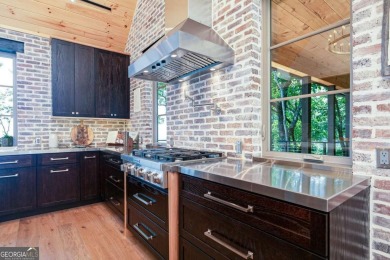 NEW CONSTRUCTION in Big Canoe! Stunning 4BR/4.5BA modern rustic on Big Canoe Golf Club - Cherokee in Georgia - for sale on GolfHomes.com, golf home, golf lot