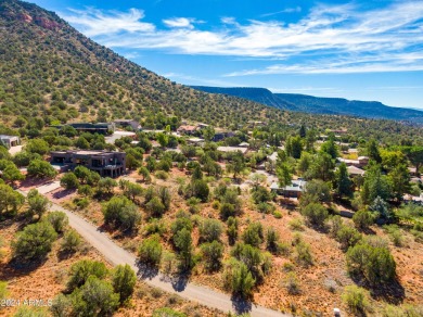 Contemporary Luxury with Spectacular Views! This stunning on Oakcreek Country Club in Arizona - for sale on GolfHomes.com, golf home, golf lot