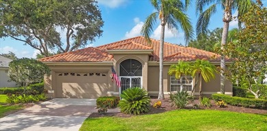 This elegant residence, located in one of Sarasota's most on Laurel Oak Country Club in Florida - for sale on GolfHomes.com, golf home, golf lot