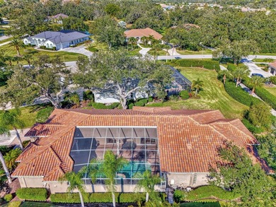 This elegant residence, located in one of Sarasota's most on Laurel Oak Country Club in Florida - for sale on GolfHomes.com, golf home, golf lot