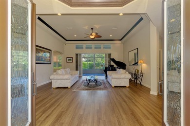 This elegant residence, located in one of Sarasota's most on Laurel Oak Country Club in Florida - for sale on GolfHomes.com, golf home, golf lot