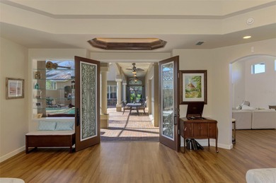 This elegant residence, located in one of Sarasota's most on Laurel Oak Country Club in Florida - for sale on GolfHomes.com, golf home, golf lot