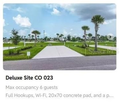 Discover your own piece of paradise with Lot CO 023, a deluxe RV on Indian Lake Estates Golf and Country Club in Florida - for sale on GolfHomes.com, golf home, golf lot