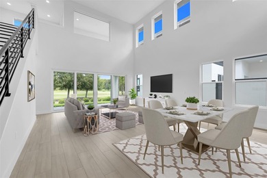 The Santa Barbara is our newest floorplan and it's sure to be on Providence Golf Club in Florida - for sale on GolfHomes.com, golf home, golf lot