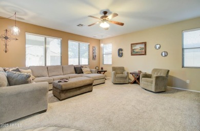 This gorgeous 4 bedroom, 3 bath home with a pool in the growing on The Golf Club At Johnson Ranch in Arizona - for sale on GolfHomes.com, golf home, golf lot