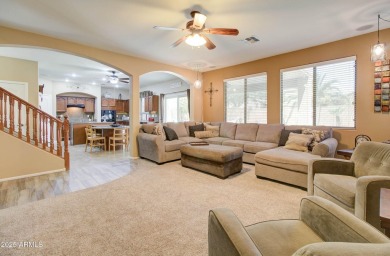 This gorgeous 4 bedroom, 3 bath home with a pool in the growing on The Golf Club At Johnson Ranch in Arizona - for sale on GolfHomes.com, golf home, golf lot