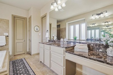 This stunning, custom-designed home is brimming with luxurious on The Lakes at Castle Hill Golf Club in Texas - for sale on GolfHomes.com, golf home, golf lot