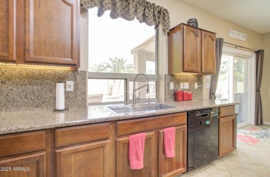 This gorgeous 4 bedroom, 3 bath home with a pool in the growing on The Golf Club At Johnson Ranch in Arizona - for sale on GolfHomes.com, golf home, golf lot
