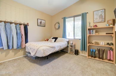 This gorgeous 4 bedroom, 3 bath home with a pool in the growing on The Golf Club At Johnson Ranch in Arizona - for sale on GolfHomes.com, golf home, golf lot