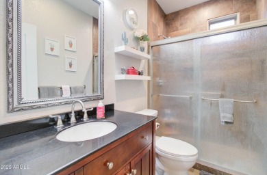 This gorgeous 4 bedroom, 3 bath home with a pool in the growing on The Golf Club At Johnson Ranch in Arizona - for sale on GolfHomes.com, golf home, golf lot