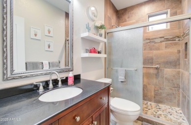 This gorgeous 4 bedroom, 3 bath home with a pool in the growing on The Golf Club At Johnson Ranch in Arizona - for sale on GolfHomes.com, golf home, golf lot
