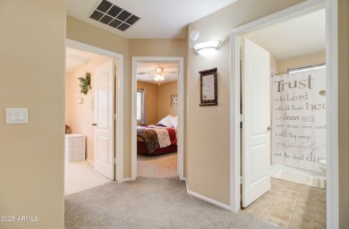 This gorgeous 4 bedroom, 3 bath home with a pool in the growing on The Golf Club At Johnson Ranch in Arizona - for sale on GolfHomes.com, golf home, golf lot