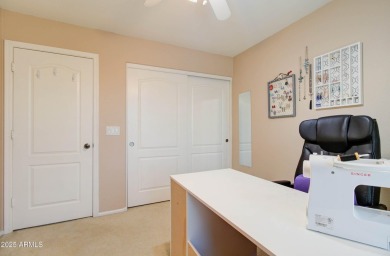 This gorgeous 4 bedroom, 3 bath home with a pool in the growing on The Golf Club At Johnson Ranch in Arizona - for sale on GolfHomes.com, golf home, golf lot