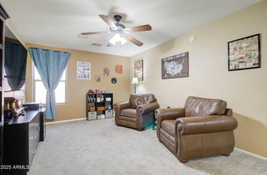 This gorgeous 4 bedroom, 3 bath home with a pool in the growing on The Golf Club At Johnson Ranch in Arizona - for sale on GolfHomes.com, golf home, golf lot
