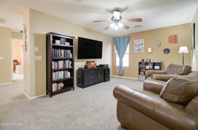 This gorgeous 4 bedroom, 3 bath home with a pool in the growing on The Golf Club At Johnson Ranch in Arizona - for sale on GolfHomes.com, golf home, golf lot