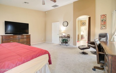 This gorgeous 4 bedroom, 3 bath home with a pool in the growing on The Golf Club At Johnson Ranch in Arizona - for sale on GolfHomes.com, golf home, golf lot