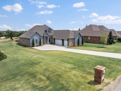 Gorgeous home located on the 15th hole of Cimarron National Golf on Cimarron National Golf Club in Oklahoma - for sale on GolfHomes.com, golf home, golf lot