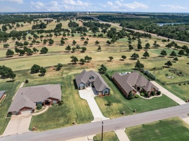 Gorgeous home located on the 15th hole of Cimarron National Golf on Cimarron National Golf Club in Oklahoma - for sale on GolfHomes.com, golf home, golf lot