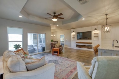 Newly constructed right side of a duplex. Can be bought on Slick Rock Golf Course - Horseshoe Bay in Texas - for sale on GolfHomes.com, golf home, golf lot