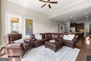 Welcome home to timeless Craftsman style and modern on Woodmont Golf and Country Club in Georgia - for sale on GolfHomes.com, golf home, golf lot