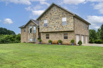 Spectacular all brick & stone home setting on 5.1 acres near on Honey Creek Golf Club in Missouri - for sale on GolfHomes.com, golf home, golf lot