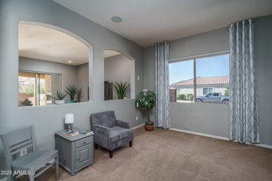 Gorgeous Serenity model on a premium corner lot with north/south on Copper Canyon Golf Club in Arizona - for sale on GolfHomes.com, golf home, golf lot