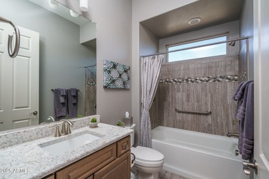 Gorgeous Serenity model on a premium corner lot with north/south on Copper Canyon Golf Club in Arizona - for sale on GolfHomes.com, golf home, golf lot