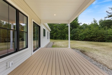 This beautifully appointed custom ranch is now complete and on Dunegrass Golf Club in Maine - for sale on GolfHomes.com, golf home, golf lot