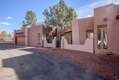 Stunning single-level 3 bed, 2.5 bath Sedona home with on Canyon Mesa Country Club in Arizona - for sale on GolfHomes.com, golf home, golf lot
