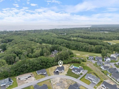 This beautifully appointed custom ranch is now complete and on Dunegrass Golf Club in Maine - for sale on GolfHomes.com, golf home, golf lot