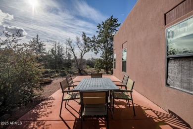 Stunning single-level 3 bed, 2.5 bath Sedona home with on Canyon Mesa Country Club in Arizona - for sale on GolfHomes.com, golf home, golf lot
