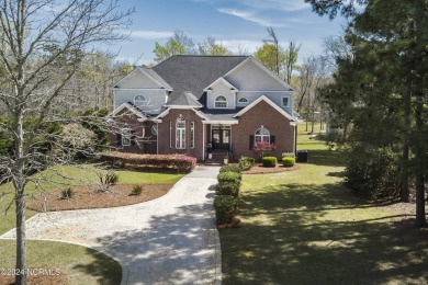 Upscale solidly built 2x6 exterior wall constructed home on Olde Point Golf and Country Club in North Carolina - for sale on GolfHomes.com, golf home, golf lot