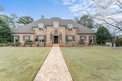 Exceptional two-story home with a fully finished basement on Indian Hills Country Club in Alabama - for sale on GolfHomes.com, golf home, golf lot