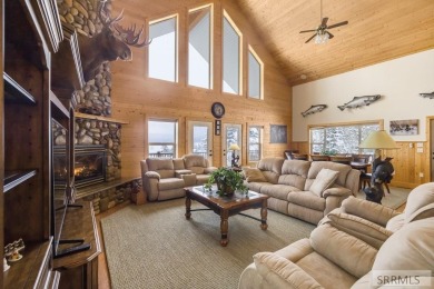 Beautiful large cabin in Island Park village on the golf course on Island Park Village Resort Golf Course in Idaho - for sale on GolfHomes.com, golf home, golf lot