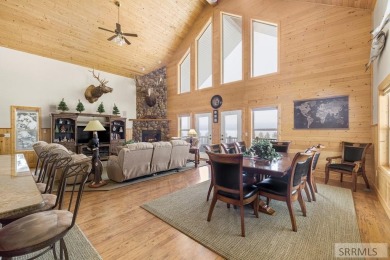 Beautiful large cabin in Island Park village on the golf course on Island Park Village Resort Golf Course in Idaho - for sale on GolfHomes.com, golf home, golf lot