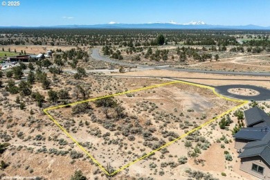 Enjoy Cascade Mountain & Ridge views off the 18th green at on Brasada Canyons Golf Course in Oregon - for sale on GolfHomes.com, golf home, golf lot