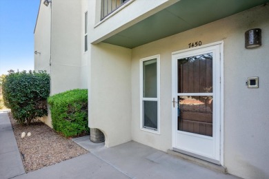 This stylish penthouse townhouse features 2 bedrooms and 1.5 on Arroyo Del Oso Golf Course in New Mexico - for sale on GolfHomes.com, golf home, golf lot