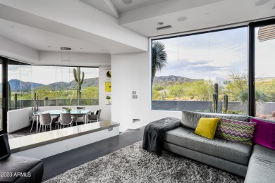 Golf membership is available with the purchase of this dramatic on Desert Mountain Golf Club - Renegade Course in Arizona - for sale on GolfHomes.com, golf home, golf lot